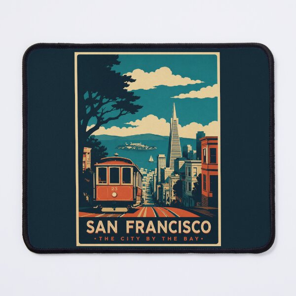 Item preview, San Francisco - The City By The Bay designed and sold by GoodOldVintage.