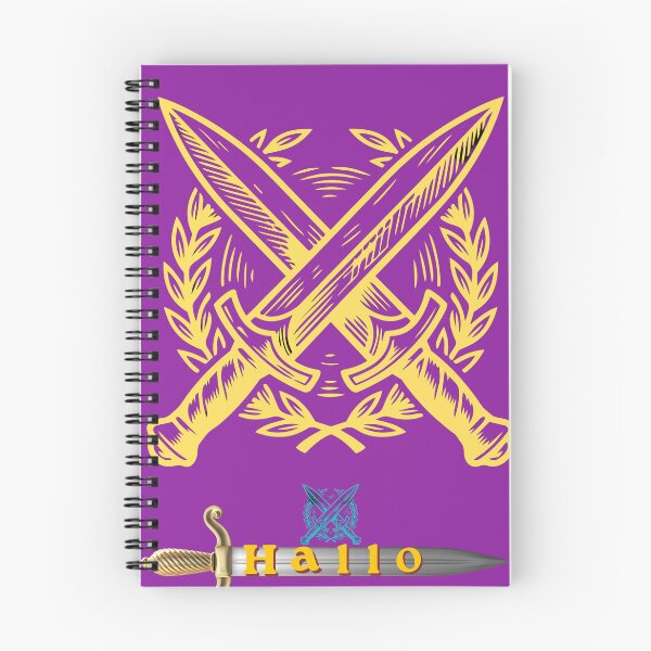Item preview, Golden Medieval Crossed Swords Hallo Art designed and sold by sisterthreein.