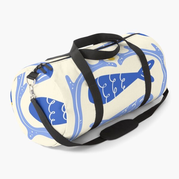 Item preview, Blue Fish Tile – Mediterranean Pattern Design designed and sold by BuckaBaby.