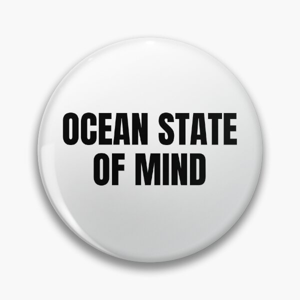 Item preview, Ocean State of Mind (Black) designed and sold by ShipCrewNation.