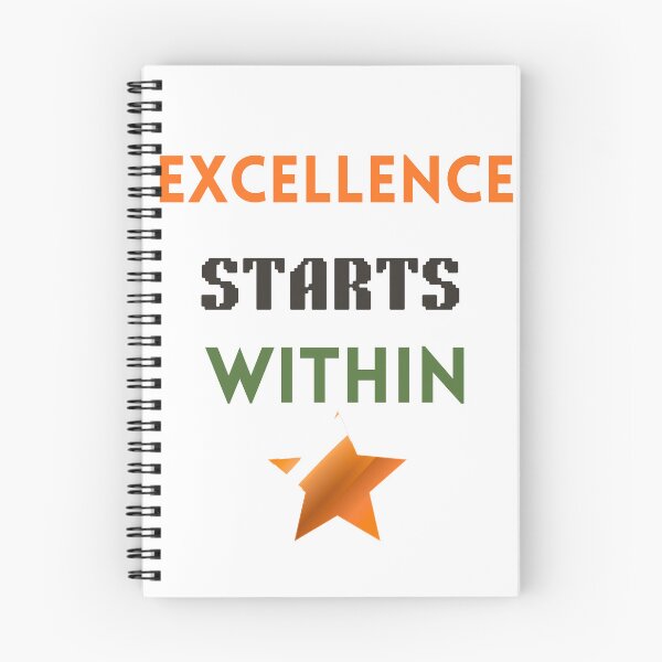 Item preview, Excellence Starts Within – Inspirational Typography Motivation Design designed and sold by CKADigital.