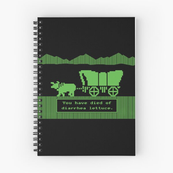Item preview, Retro You Have Died Of Diarrhea Lettuce OregonTrail Funny Meme designed and sold by DarrinReilly.