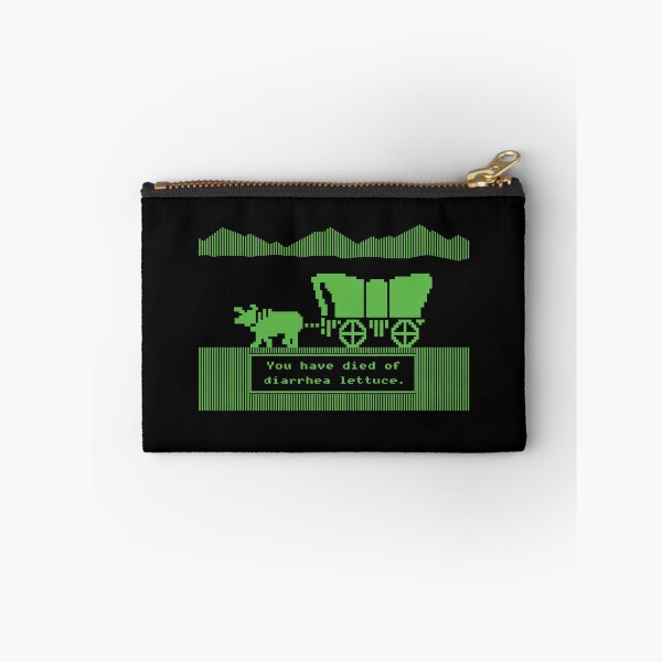 Item preview, Retro You Have Died Of Diarrhea Lettuce OregonTrail Funny Meme designed and sold by DarrinReilly.