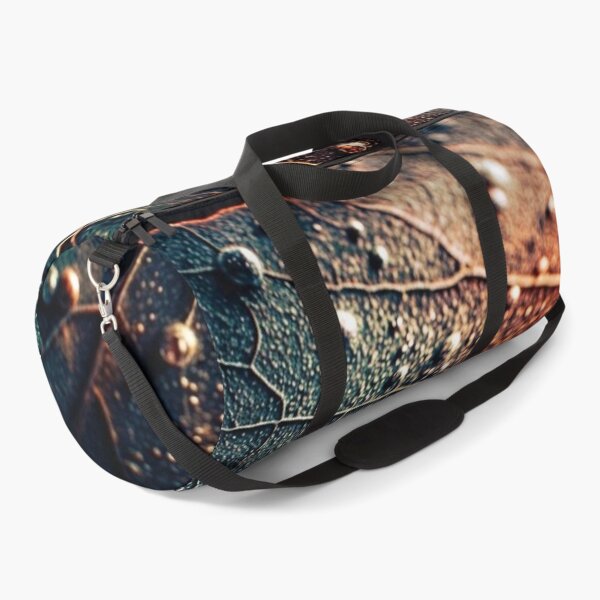 Item preview, Galaxy Dew Drops Leaf Macro Photo designed and sold by WitchyBotanicaArt.