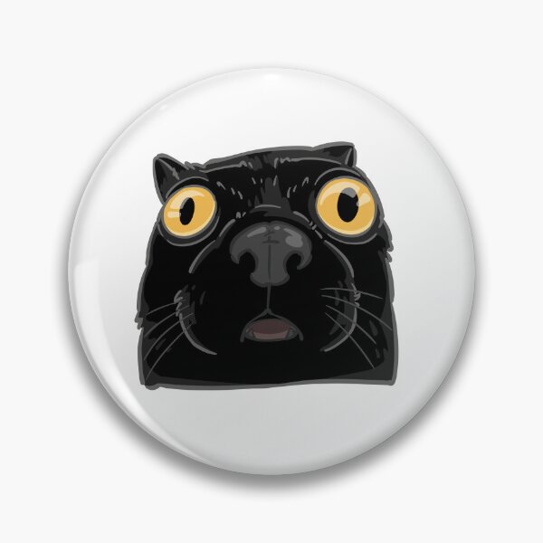Item preview, Surprised Black Cat designed and sold by Studio26_.