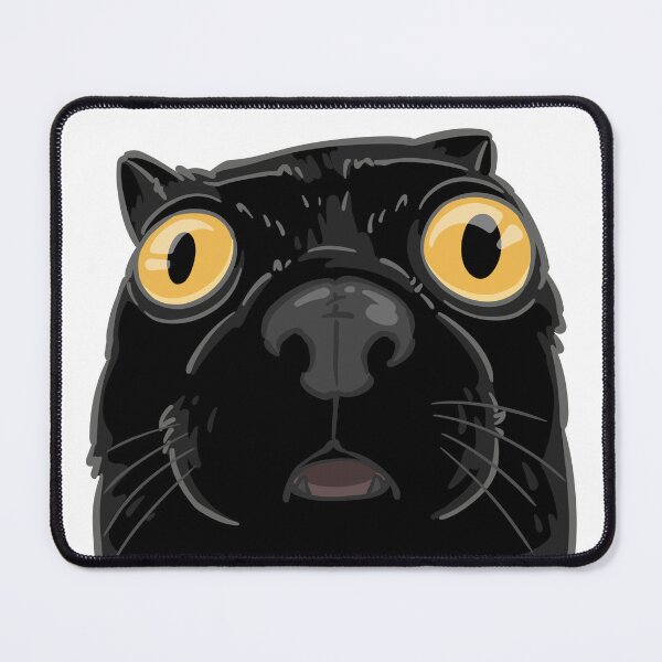 Item preview, Surprised Black Cat designed and sold by Studio26_.
