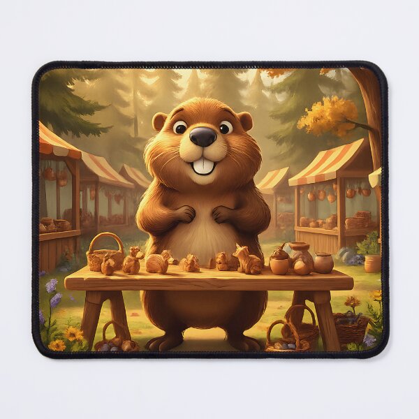 Item preview, Happy Beaver Adventures – Woodland Artisan Gathering designed and sold by Clothes With Smiling Animals Walt Gral.