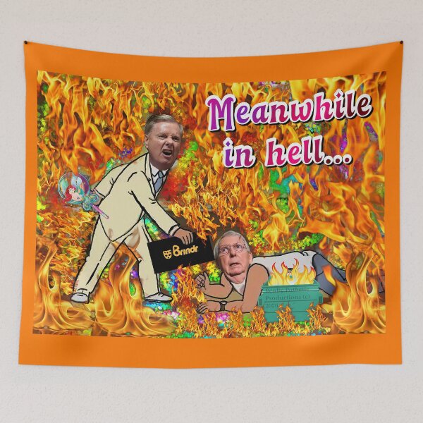 Item preview, Lindsey Graham feeling warmer than ever designed and sold by reallypathetic.