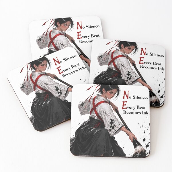 Item preview, No Silence. Every Beat Becomes Ink. | Neo Edo designed and sold by Neo Edo Studio.