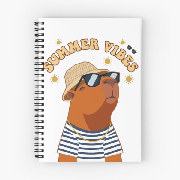 Item preview, Cool Capybara Summer Vibes – Retro Sun Glasses & Bucket Hat designed and sold by IvanaIka.