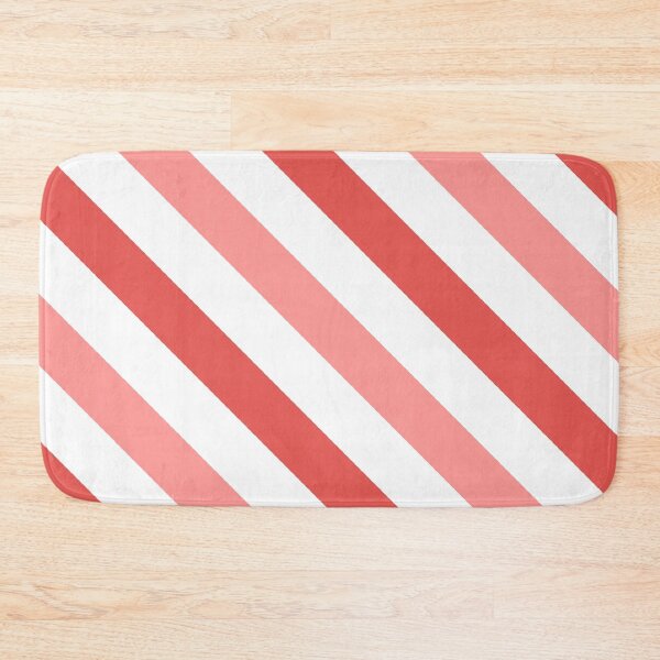 Item preview, Terracotta diagonal striped pattern  designed and sold by Pattern Petals.