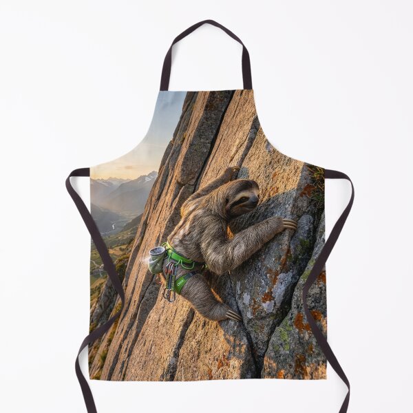 Item preview, Mountain Climbing Sloth is Summit Bound designed and sold by Tridentulus.