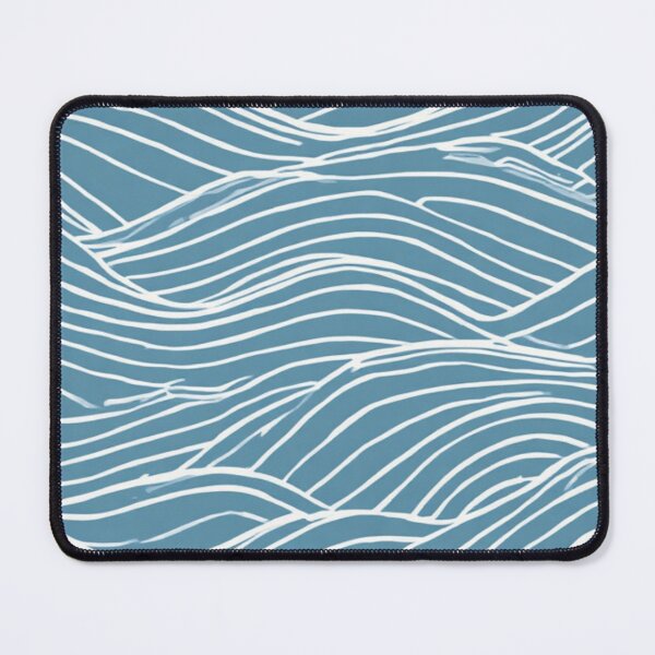 Item preview, Minimalist Japanese Style Ocean Waves Pattern designed and sold by Oddifys.
