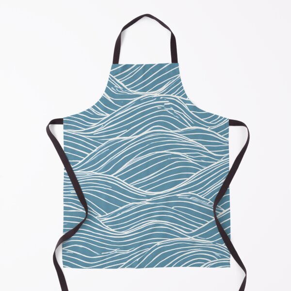 Item preview, Minimalist Japanese Style Ocean Waves Pattern designed and sold by Oddifys.