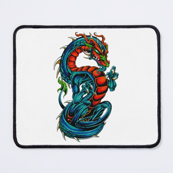 Item preview, Fantasy Dragon Traditional Tattoo Flash Art designed and sold by wizooo411.