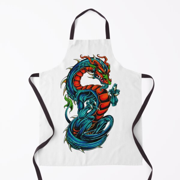 Item preview, Fantasy Dragon Traditional Tattoo Flash Art designed and sold by wizooo411.
