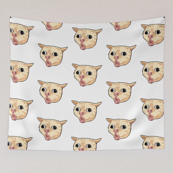 Item preview, Coughing Cat Meme designed and sold by Studio26_.