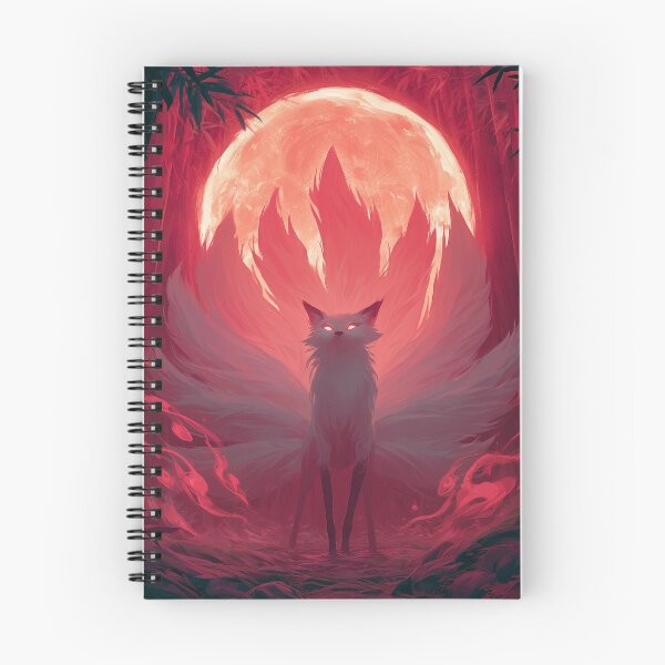 Item preview, Kitsune Beneath Red Moon designed and sold by Rtymer.