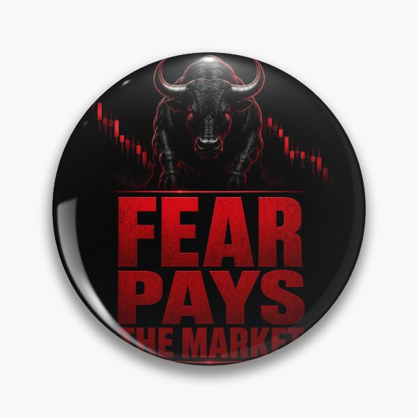 Item preview, Fear Pays the Market Trading Quote designed and sold by PipForgeStudio .