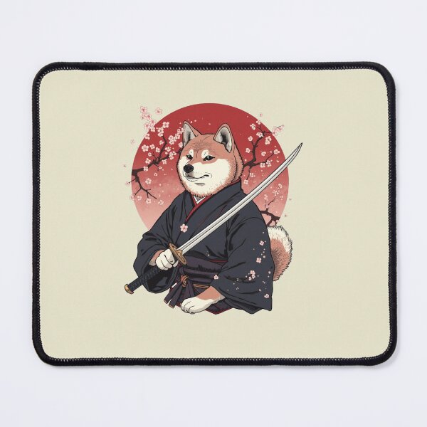 Item preview, Shiba Inu Samurai designed and sold by Interdit.