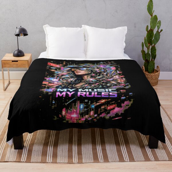 Item preview, Cyberpunk Neon Music Rebel – Futuristic EDM Visor Art designed and sold by Cabrasco.