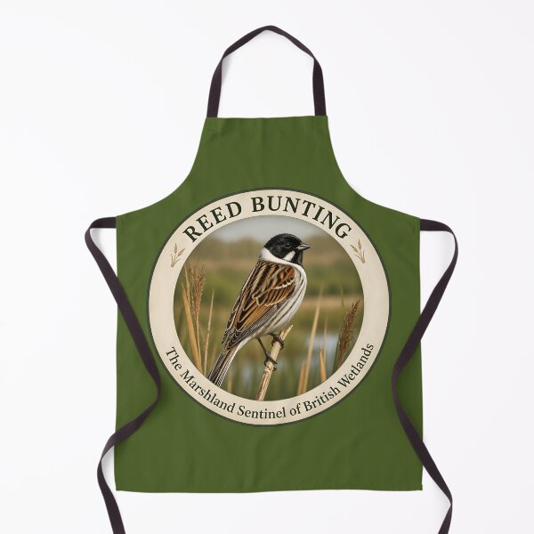 Item preview, REED BUNTING – The Marshland Sentinel of British Wetlands designed and sold by The Digital Compass.