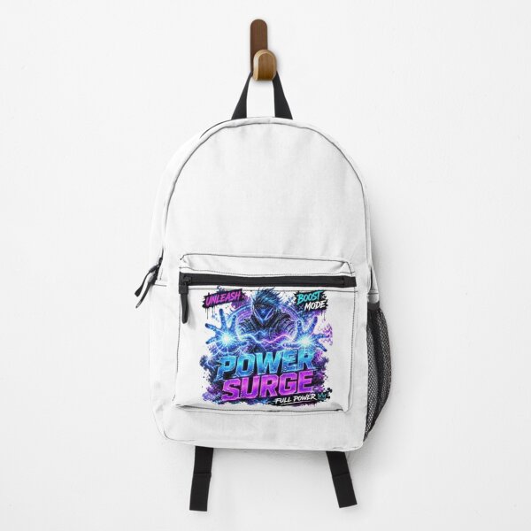 Item preview, POWER SURGE Gaming Sticker – Neon Cyber Gamer Energy Esports Design designed and sold by Stylestickers55.