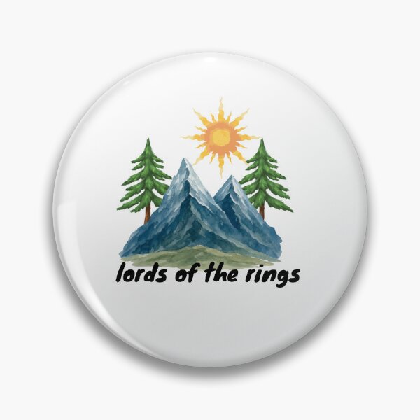 Item preview, lords of the rings sun tree mountain  designed and sold by wear best.