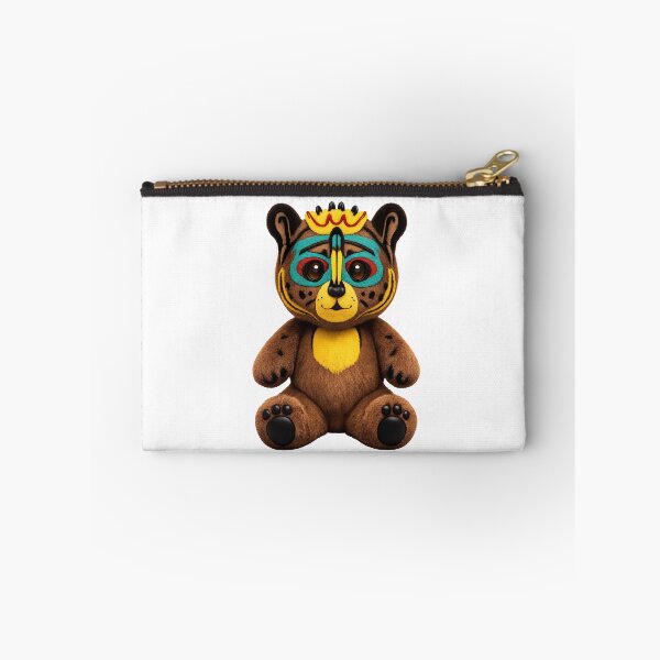 Item preview, Cute Tribal Bear Plush – Colorful Fantasy Animal designed and sold by trpa04.