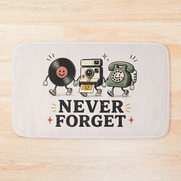 Item preview, Never Forget, Retro Vinyl Camera Phone, Nostalgic 90s, Funny Vintage, Instant Art designed and sold by Sprinkle12345.