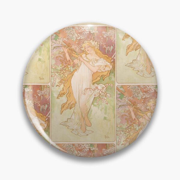 Item preview, Spring Maiden with Blossom Harp designed and sold by artofuniverse.
