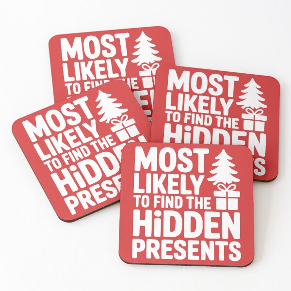 Item preview, Most Likely To Find the Hidden Presents designed and sold by theartfulaspie.