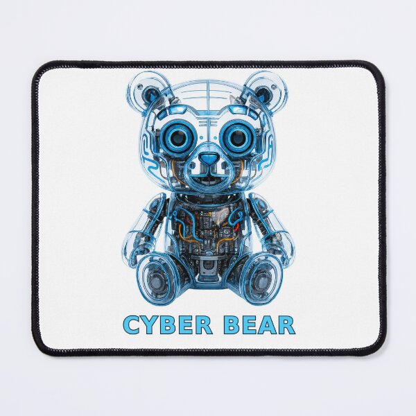 Item preview, Cyber Bear – Futuristic Robot Teddy designed and sold by trpa04.