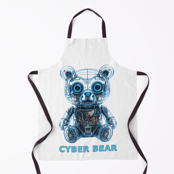 Item preview, Cyber Bear – Futuristic Robot Teddy designed and sold by trpa04.
