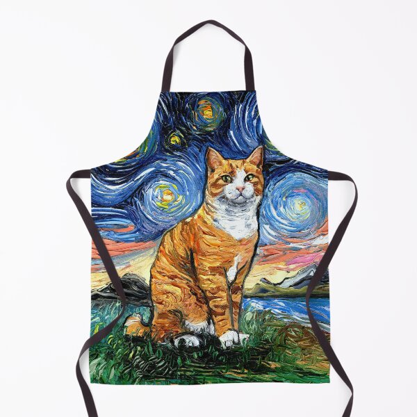 Aperçu de l'œuvre Orange Tuxedo Tabby Night créée et vendue par AjaTrier.
