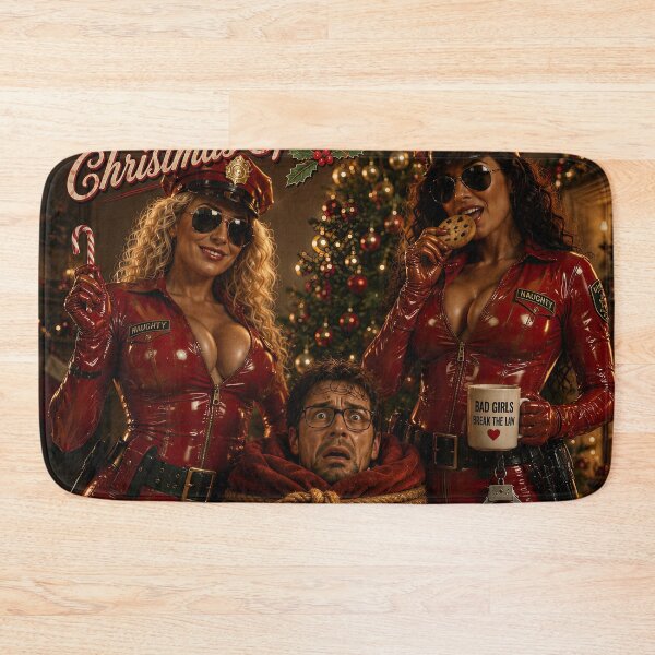 Item preview, Corrupted Cops – Christmas Special | Retro Poster designed and sold by obstinator.
