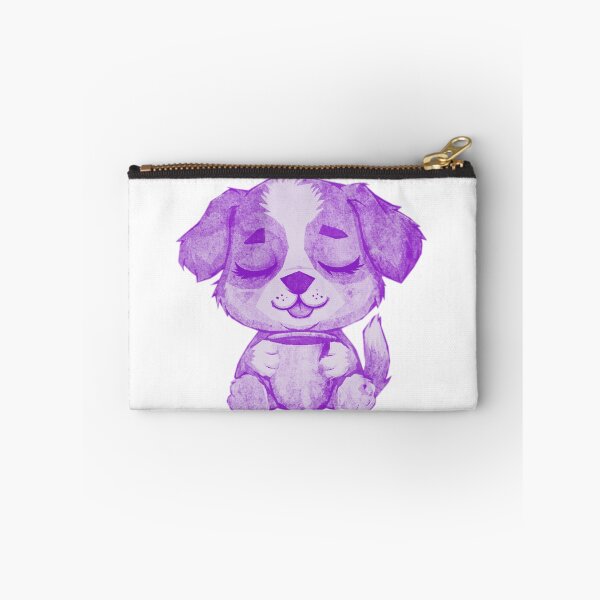 Item preview, Cute Sleepy Puppy Holding Mug designed and sold by kinpirks.