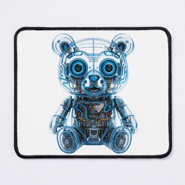 Item preview, Cyber Bear – Futuristic Robot Teddy designed and sold by trpa04.
