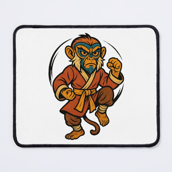 Item preview, Monkey Warrior – Martial Arts Fighter designed and sold by trpa04.