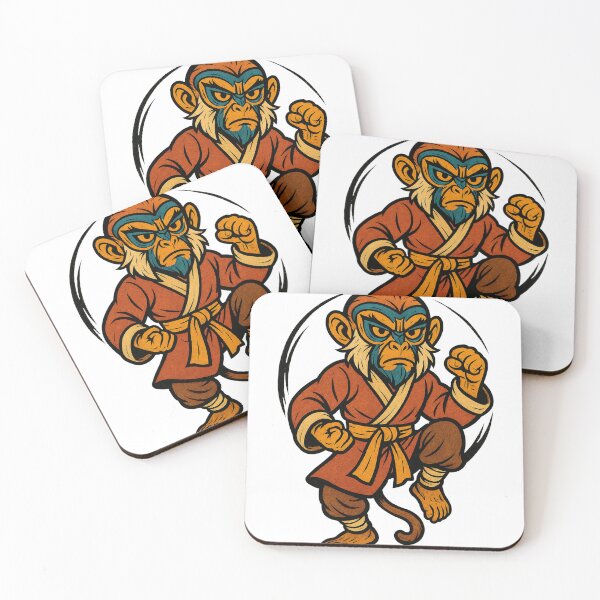 Item preview, Monkey Warrior – Martial Arts Fighter designed and sold by trpa04.