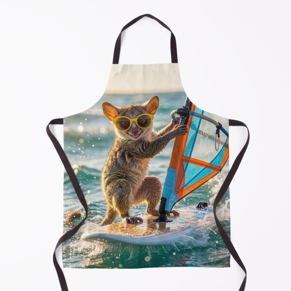 Item preview, Bush Baby Windsurfer Soaks Up the Sun designed and sold by Tridentulus.