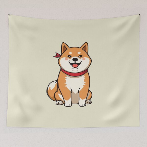 Item preview, Copy of Shiba Inu Samurai designed and sold by Interdit.