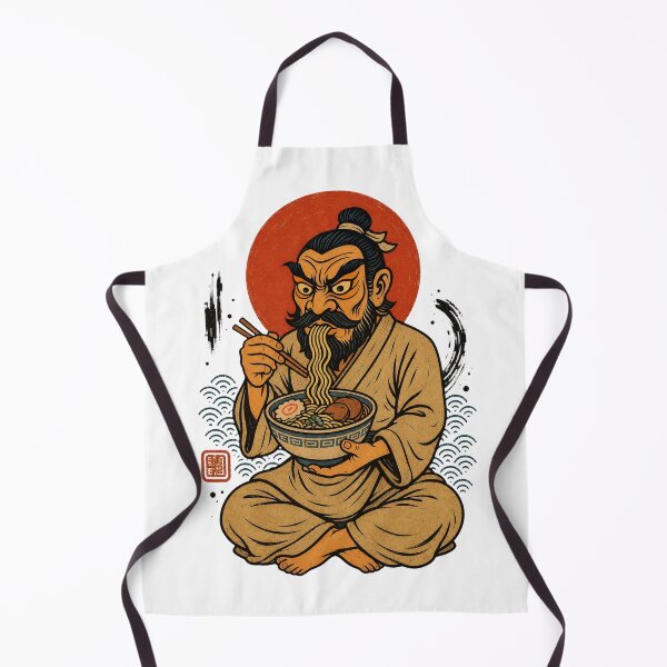 Item preview, Ramen Samurai – Japanese Noodle Warrior designed and sold by trpa04.