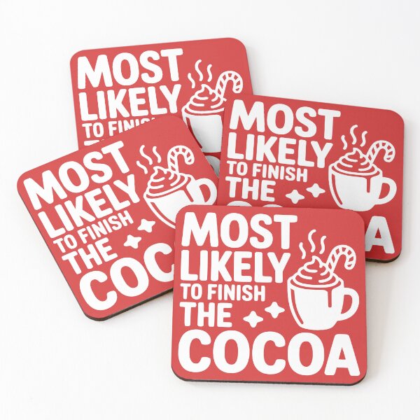Item preview, Most Likely To Finish the Cocoa designed and sold by theartfulaspie.