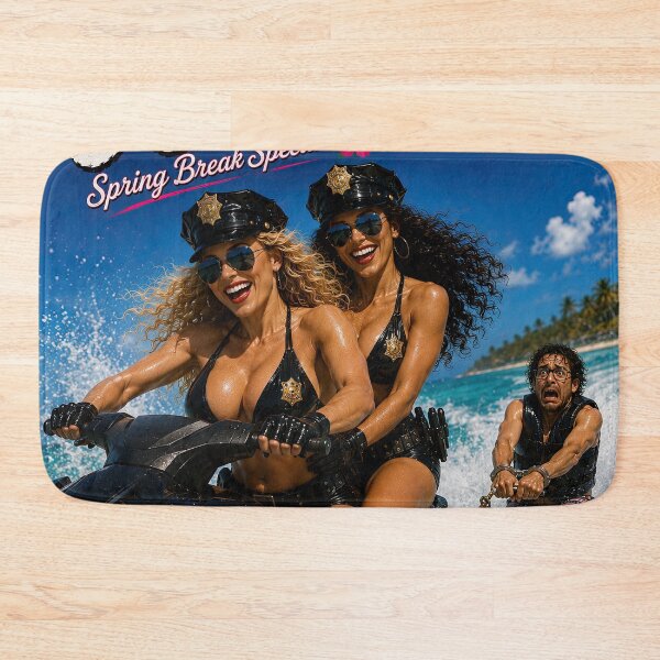 Item preview, Corrupted Cops – Spring Break Special | Retro Poster designed and sold by obstinator.