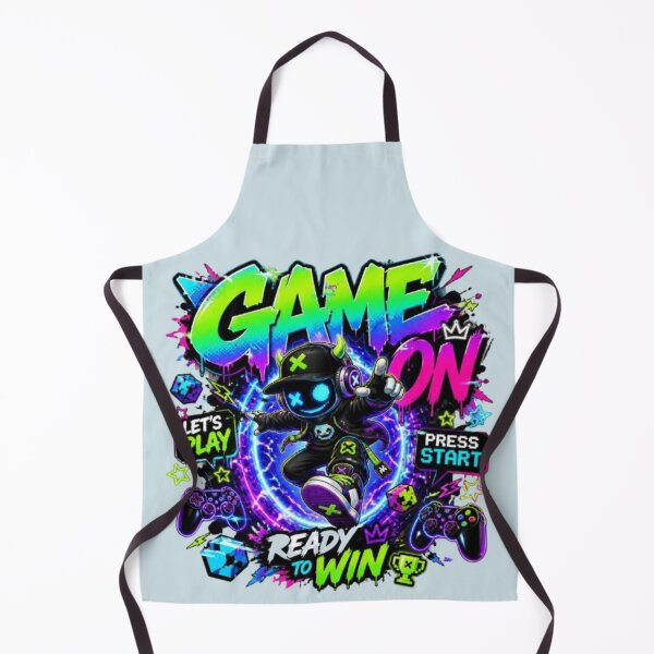 Item preview, GAME ON Gaming Sticker – Neon Gamer Graffiti Esports Design designed and sold by Stylestickers55.