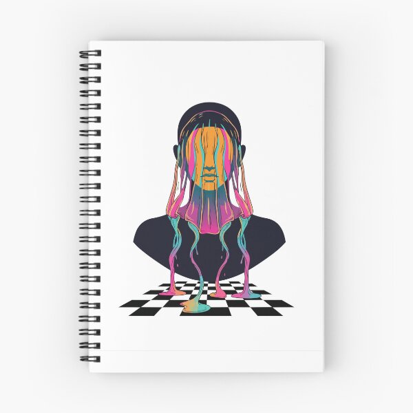 Item preview, Rain Drip - Colorful Silhouette Surreal Portrait Art designed and sold by AvalonMoss.