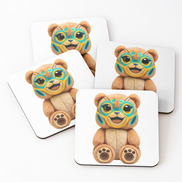 Item preview, Turbo Teddy – Futuristic Superhero Bear designed and sold by trpa04.