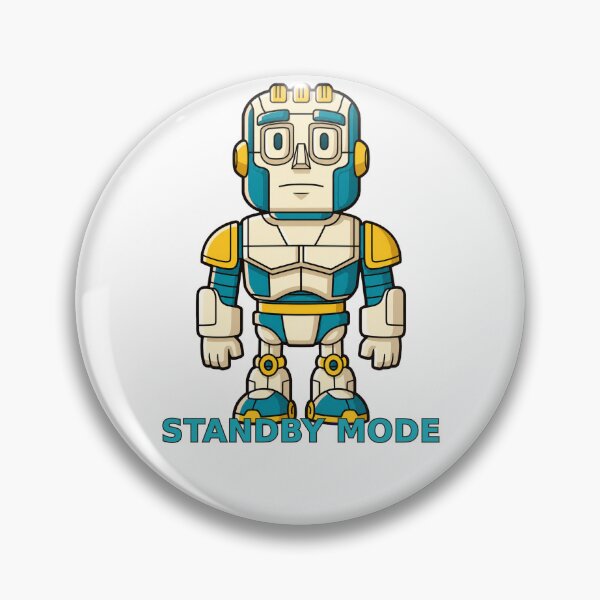 Item preview, Standby Mode – Tired Retro Robot designed and sold by trpa04.