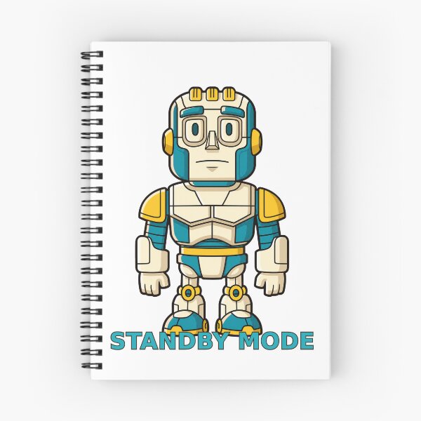 Item preview, Standby Mode – Tired Retro Robot designed and sold by trpa04.
